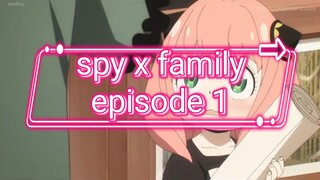 spy x family episode 1