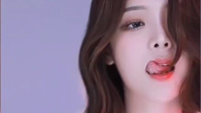 BJ Huiming_Celana hot ketat kulit biru_(TECHNO + TEQUILA) klip dansa