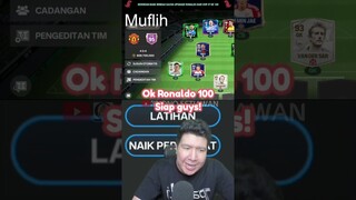 KEHOKIAN BANG WINDAH GACHA UPGRADE RONALDO DARI OVR 97 KE 100! #shorts #windah #fcmobile