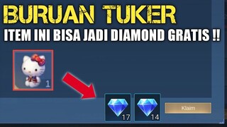 CEPET TUKAR !! ITEM INI BISA DI TUKER DIAMOND GRATIS ! CARANYA BEGINI