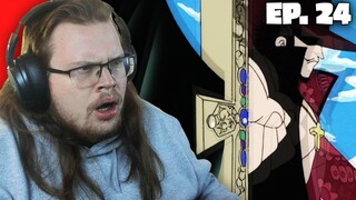 One piece episode 24 REACTION | ZORO VS HAWKEYE!