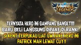 BARU BELI HERO INI, DICOBA DI RANK TERNYATA GAMPANG BGT!!! BKENT SAMPE TERPUKAU!!!