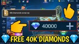 NEW SCRIPT 40,000 DIAMONDS MOBILE LEGENDS (NO BAN)