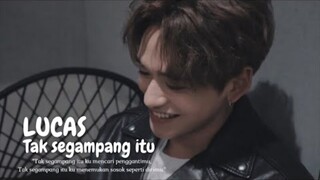 Cover | Lucas - Tak Segampang Itu