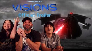 Star Wars: Visions - Official Trailer - REACTION!!