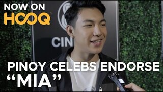 PINOY CELEBRITIES, NA-INLOVE KAY MIA!
