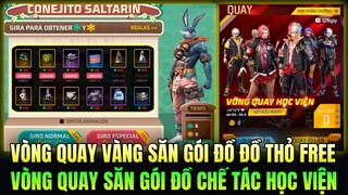 Vòng Quay Vàng Săn Gói Đồ Thỏ Free Cực Khủng, Vòng Quay Săn Đồ Chế Tác Học Viện Và P90 Trở Lại