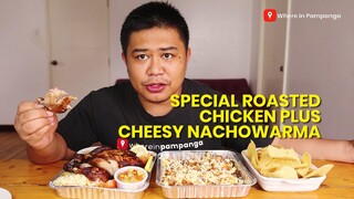 Special roasted chicken + cheesy nachowarma