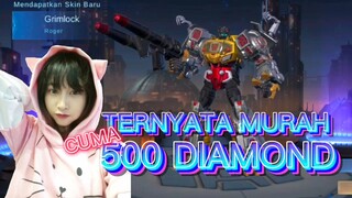 ada yg dapat skin Transformers Grimlock di bawah 500💎?