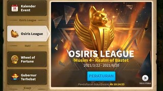 LIVE OSIRIS LEAGUE ! 45TB VS  66SS, BONUS RSJ