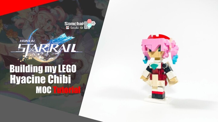 LEGO Honkai: Star Rail Hyacine Chibi MOC Tutorial | Somchai Ud