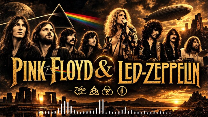 Pink Floyd & Led Zeppelin – Lost 1975 Progressive Rock