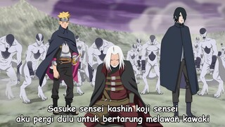 Boruto Membawa Kawaki Ke Tempat Pertarungan - Boruto Two Blue Vortex Chapter 6 Terbaru - Part 29