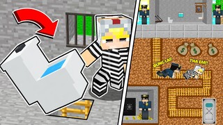 TÔ GÀ THỬ THÁCH 24H TRỐN KHỎI HẦM NHÀ TÙ 100% BÍ MẬT TRONG MINECRAFT*XÂY HẦM CHỦ ĐỀ NHÀ TÙ