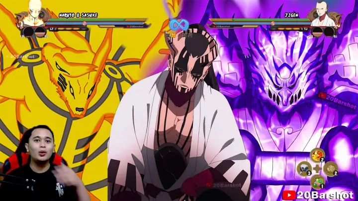 NARUTO SASUKE VS JIGEN FULL FIGHT | Naruto Ninja Storm 4 MOD