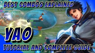 Yao Tutorial and Complete Guide | How To Play Yao | Combos and Playstyle| Honor of Kings | HoK