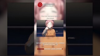 How can someone ignore that blush #anime #shorts #animeedits #animememes