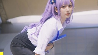 [David Photography] Genshin Impact Carved OL Heisi is too sexy~ Miss Sister's expression is too tempting, the high-value Chengdu Comics coser! A7S3 4k upgrade