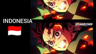 Kimetsu no yaiba S2 Dub Arab Indonesia English