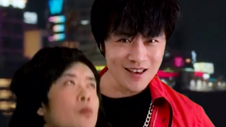One person imitates Zhang Yixing’s music video dance