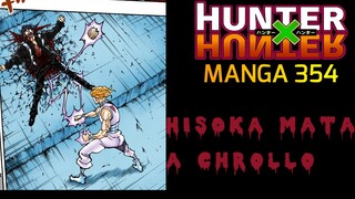 hunter x hunter manga 354 hisoka mata a chrollo