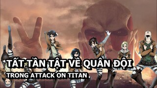 Tất Tần Tật Về Quân Trinh Sát, Quân Cảnh Và Quân Đồn Trú Trong Attack On Titan