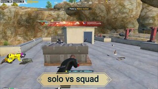 SOLO VS SQUAD |PUBG MOBILE