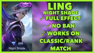 Ling Dragon Tamer Skin Script - Full Effects - Patch Aamon | Mobile Legends