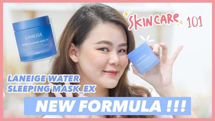 LANEIGE WATER SLEEPING MASK MICROBIOME, NEW FORMULA !! ACNE PRONE APPROVE !!!