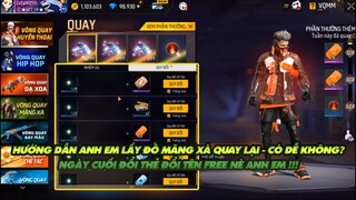 Free Fire| Hướng dẫn anh em lấy đồ huyền thoại Mãng xà quay lại!  Ngày cuối đổi thẻ đổi tên Free đó!