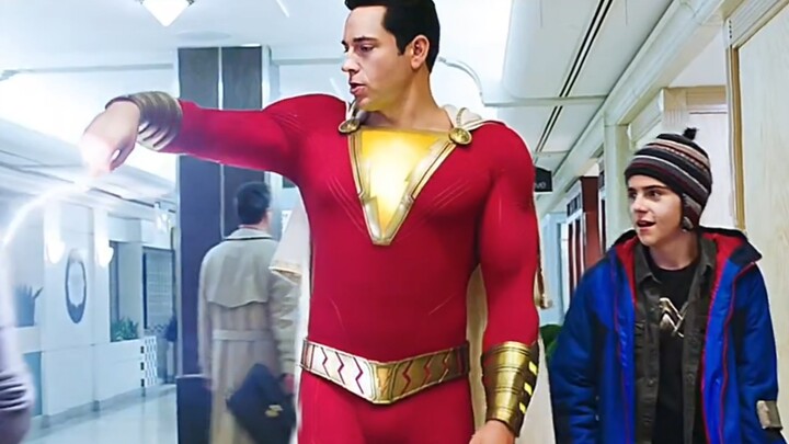Thunder Shazam Epic Scene
