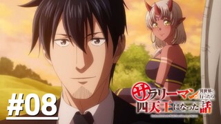 Salaryman ga Isekai ni Ittara Shitennou ni Natta Hanashi - Tập 08 (Vietsub)【Toàn Senpaiアニメ】