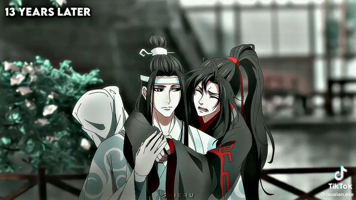 Lan zhan loves wuxian fr😭❤️❤️❤️✨✨