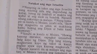 Pang Araw Araw na Talata.               Exodus 20:18-21