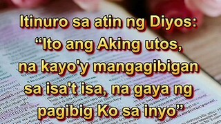 tumolong sa kapwa ng walang pinipili.