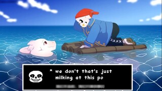 [Undertale] Phản ứng của Sans và Papyrus với bài hát của Sans