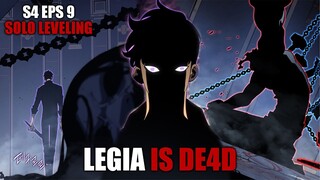 S4 Eps 9 Solo Leveling - Akhirnya Legia Sang Monarch Of The Beginning Dibunvh Oleh Sung Jin Woo!