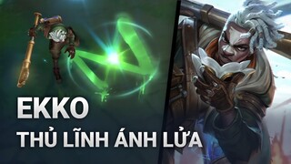 Hiệu Ứng Skin Ekko Thủ Lĩnh Ánh Lửa | Liên Minh Huyền Thoại | Yugi Gaming