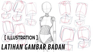 [IBIS PAINT] - Latihan menggambar badan