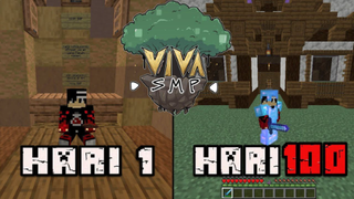 100 Hari di Minecraft Tapi Di Viva Smp