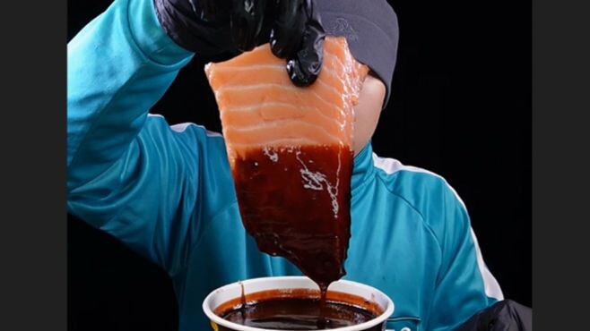 1s–1h Salmon-Frying Challenge