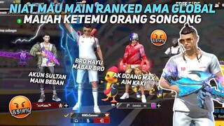 NIAT MAU MAIN RANKED SAMA WARGA GLOBAL EHH MALAH DI KATAIN "AK DOANG LEVEL MAX AIM NEMBAK KAKI" 🤬