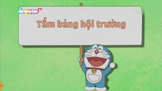 [S10] doraemon tiếng việt - tấm bảng hội trưởng