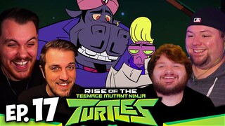 Rise Of The TMNT Episode 17 Group Reaction | Portal Jacked / Warren and Hypno, Sitting In A Tree