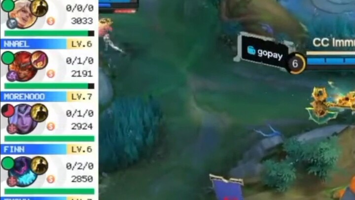 Arthur Jadi Tumbal Damage! Momen Epic di Mobile Legends