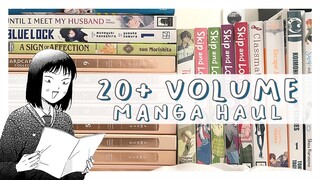 august manga haul  | 20+ VOLUMES...the BL collection grows