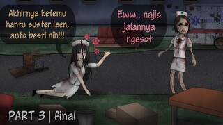 Bangkitnya Suster Ngesot 3 – Dapat Besti atau enemy? #HORORKOMEDI | Kartun Hantu, Animasi Lucu