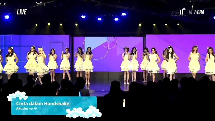 [M13] Cinta dalam Handshake (Akushu no Ai) | JKT48 Shonichi Cara Meminum Ramune | 15 Januari 2023