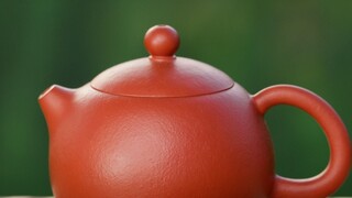 purple clay teapot