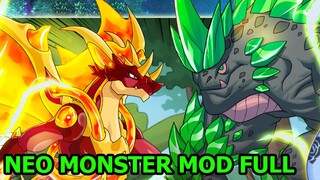 Neo Monsters MOD APK Full Menu - Sở Hữu Quái Vật Rồng Lửa Và Khủng Long - Top Game - Thành EJ